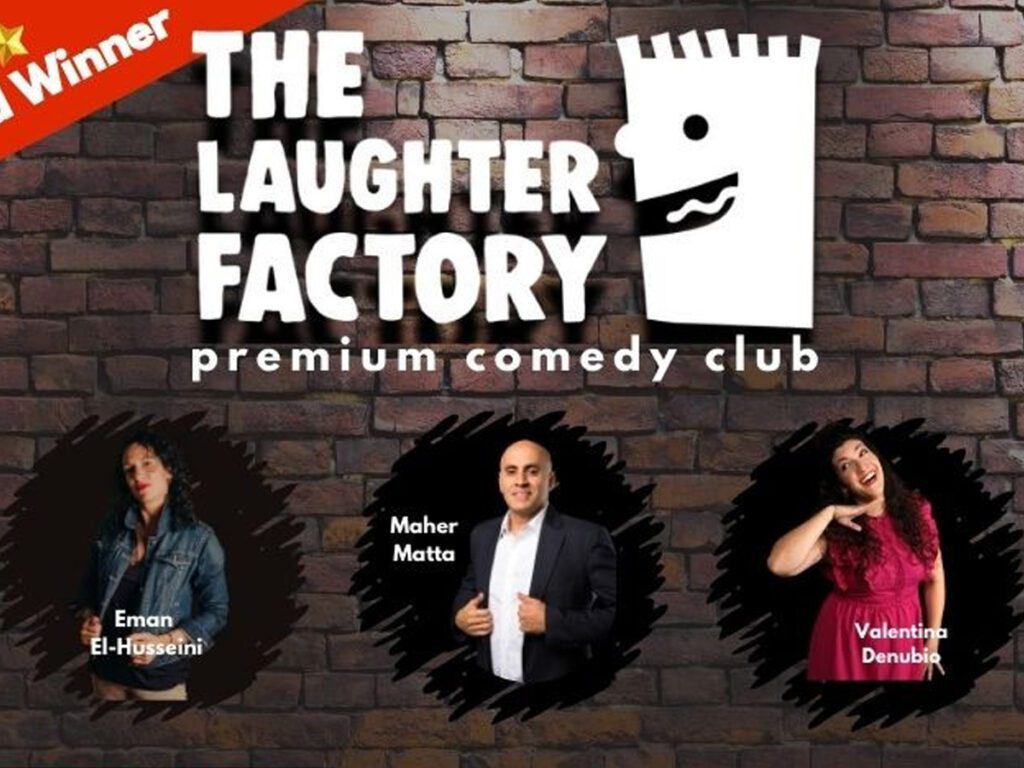 فعالية The Laughter Factory لشهر أبريل 2025 في أبوظبي